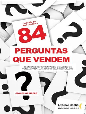 cover image of 84 perguntas que vendem